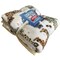 Hipster Leopard Anti-Pill Premium No-Sew Throw Fleece Fabric Kit